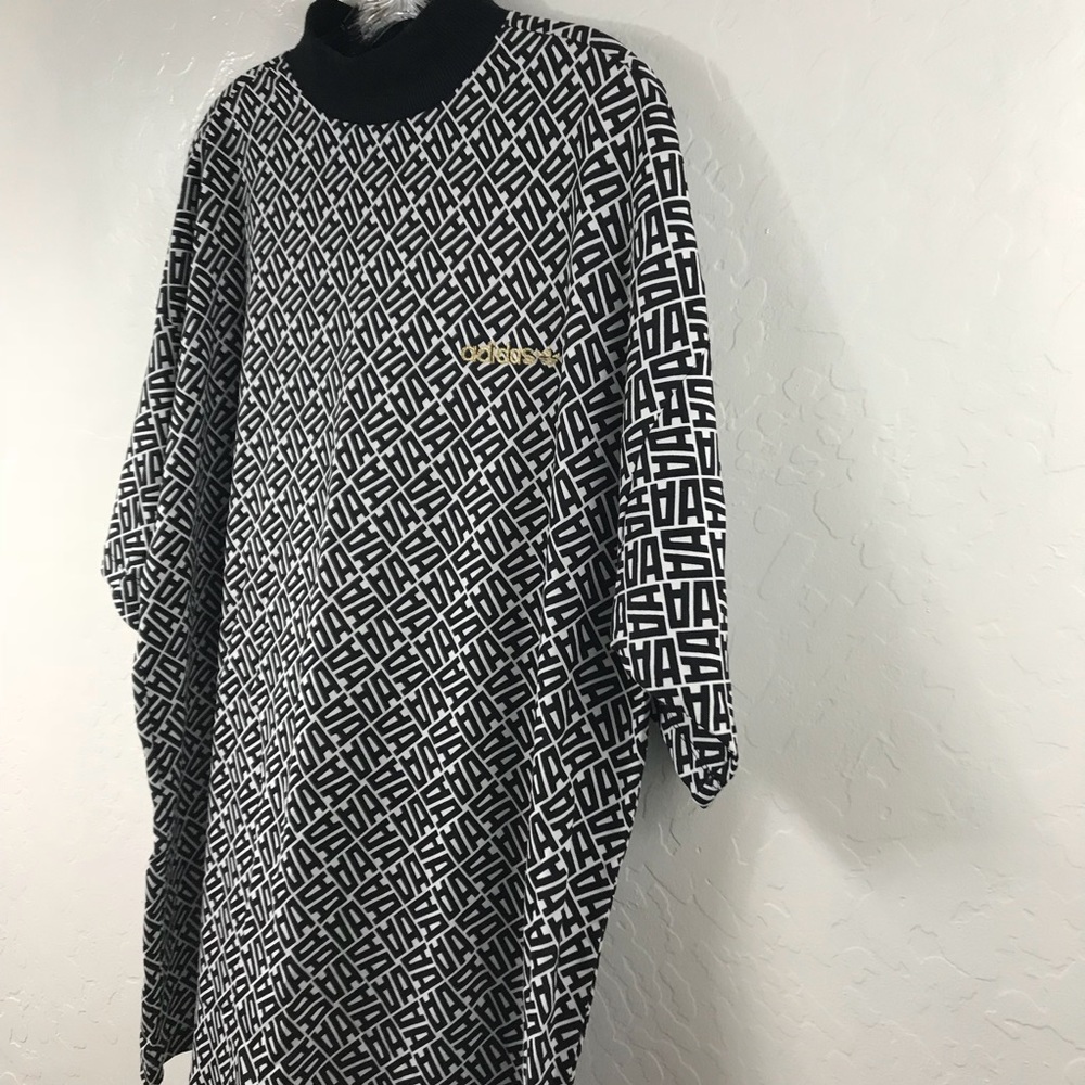 NWT Adidas Allover Print Oversize Tee - Picture 5 of 6